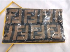 Fendi vintage Brown wrap winter scarf
