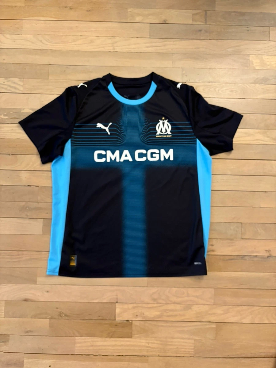 Olympique Marseille Blue International Club Soccer Fan Jerseys for