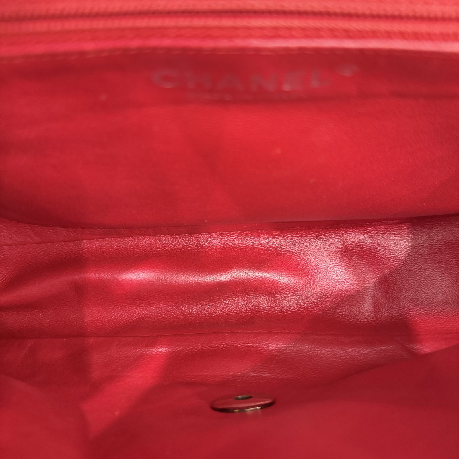 Chanel Medium Single Flap Red Patent Calfskin (hs040926d3) — image 9