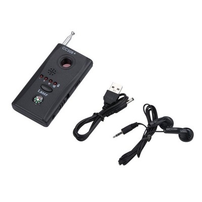 5-Mode Anti-Spy Device Camera Laser Lens GSM Finder CC308 RF Signal Bug Detector
