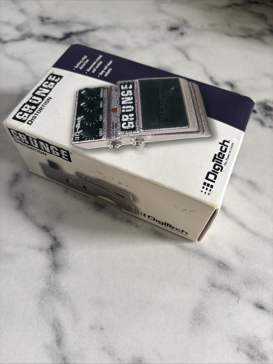 DigiTech Grunge Distortion Distortion Guitar Effect Pedal for sale
