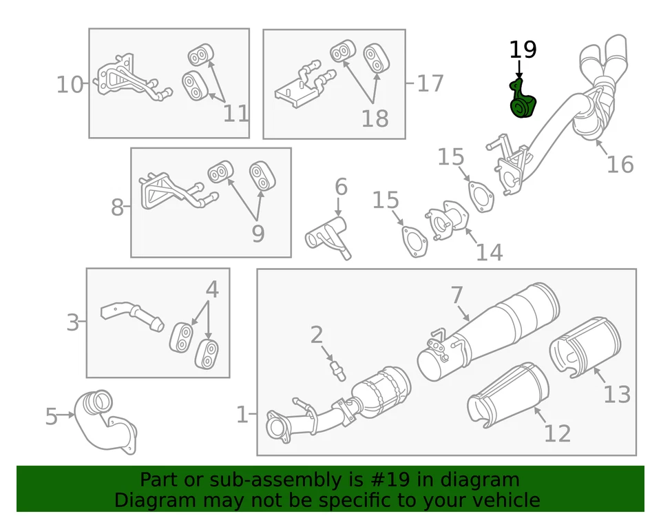 正品福特排气系统吊架支架 BC3Z-5260-A — 第 2/3 张图片