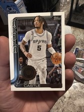 2025-26 Topps NBA Stephon Castle #197 All Rookie Team San Antonio Spurs