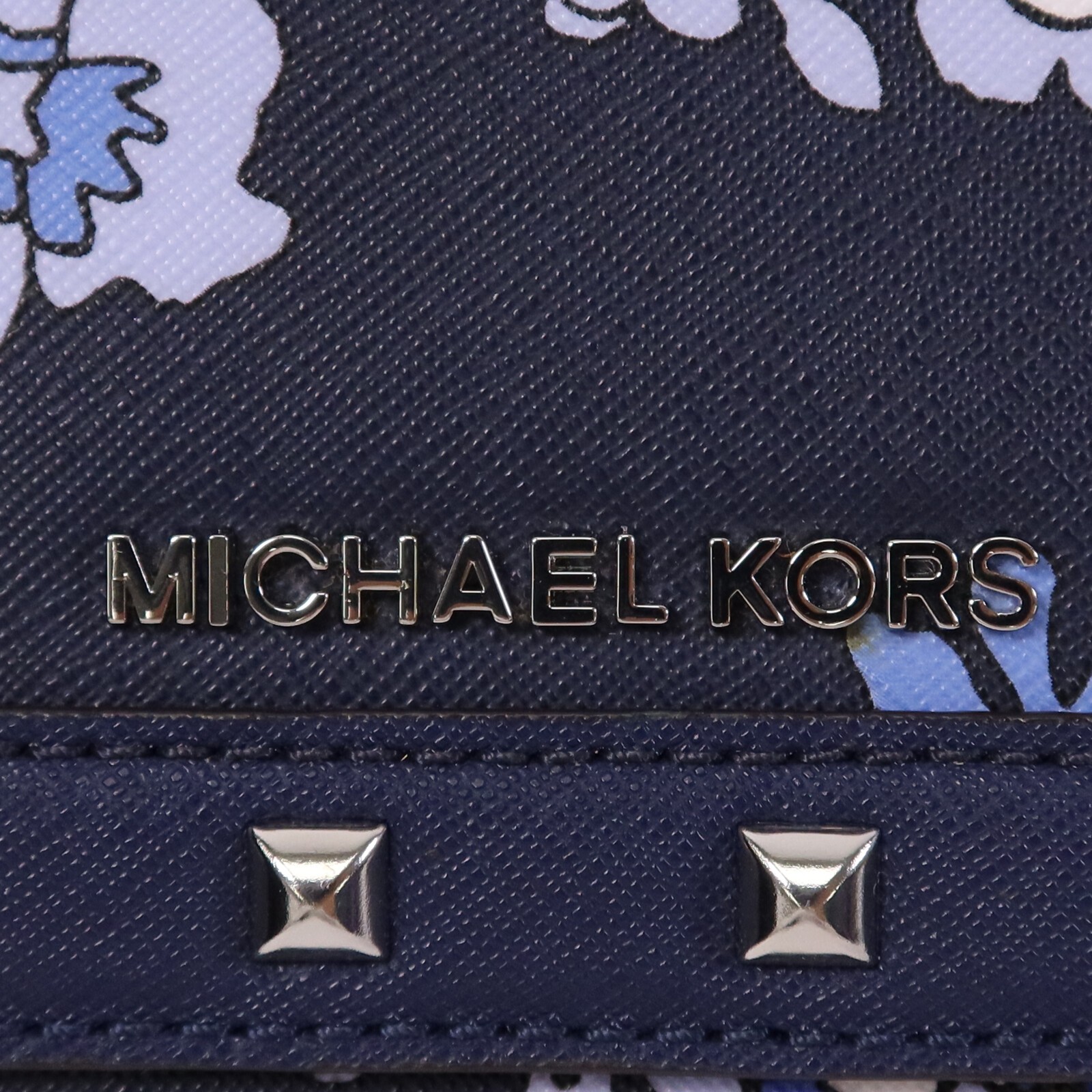 MICHAEL KORS SHW Shoulder Bag Coated Canvas Blue thumbnail 6