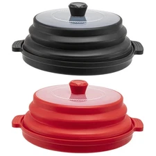 Multipurpose Foldable Cover Splash Guards For Cooking Storage And Serving