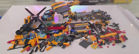 MIXED LEGO CITY: Jungle Air Drop Helicopter (60162) KAYAK MINIFIGURE BLOCKS TIRE