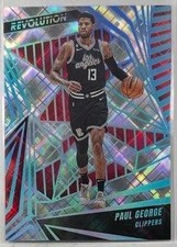 2023-24 Panini Revolution #27 Paul George Cosmic SN94/99 Los Angeles Clippers