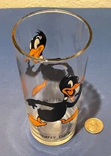 Daffy Duck Collector Series Glass Looney Tunes Warner Bros. 1973 Pepsi