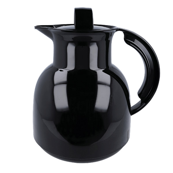 Isolierkanne Eurohome Thermoskanne Mit Glaseinsatz Kaffeekanne Isolieflasche 1L-image