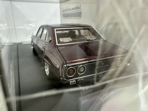 Accensione Modello 1/43 Nissan Skyline GC110 GT-X Viola IG0387 - Foto 4 di 6