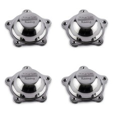 Set 4 American Racing Torq Thrust Wheel Polished 3505293 Center Caps Vn515 Vn505