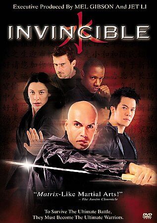 Invincible by Mel Gibson and Jet Li  Martial-Arts Action DVD New Free Shipping. - Picture 1 of 1