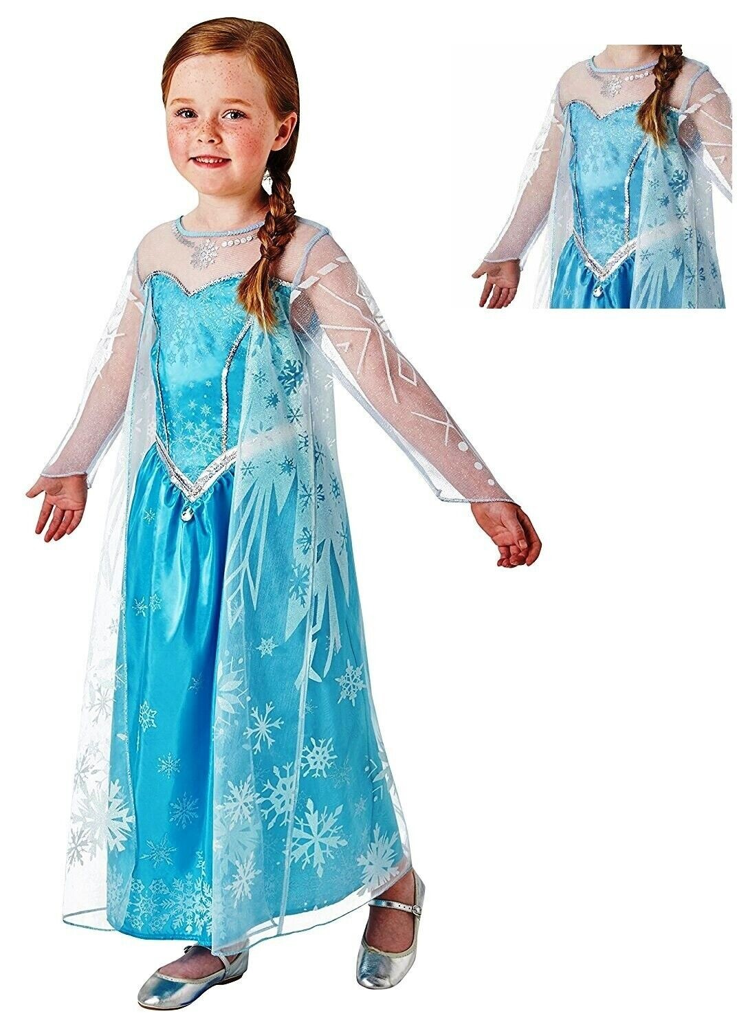Carnaval Elsa Frozen Disfraz Original Disney Versión Deluxe
