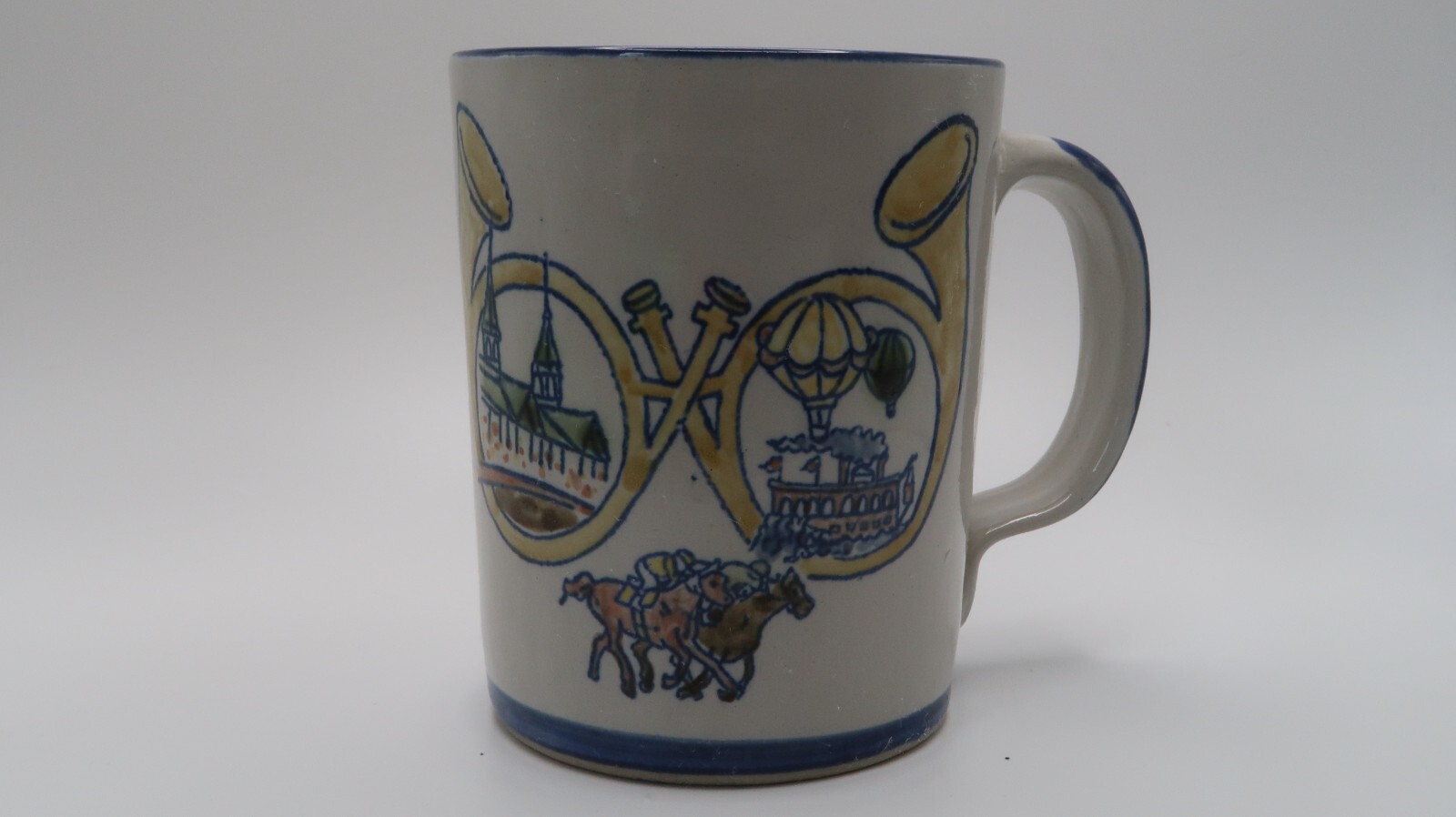 Louisville Stoneware Kentucky Derby Coffee Mug 12oz eBay