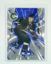 #37 Keith Tkachuk 1997-98 Pinnacle Totally Certified Platinum BLUE 1859/3099