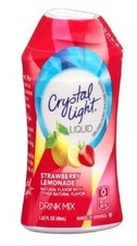 5 Bottles PLUS BONUS  Of Crystal Light Liquid Strawberry Lemonade Drink Mix