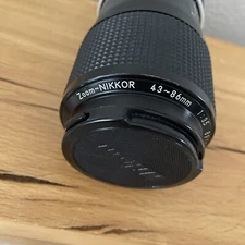 Nikon Tiffen Zoom-NIKKOR Lens Auto 1:3.5 f=43mm~f=86mm Works Made in USA & Japan