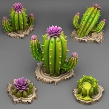 Magic Cactus  Legion Terrain Scenery Tabletop Miniatures 28mm Wargames