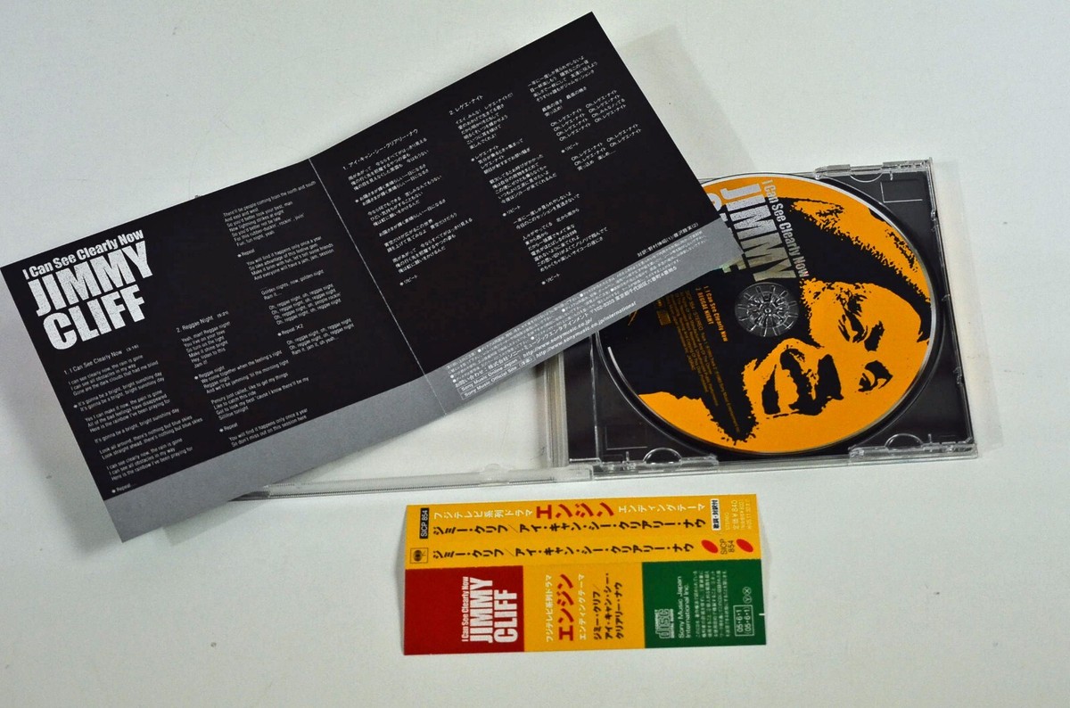 Jimmy Cliff /I CAN SEE CLEARLY NOW JAPAN CD 2 tracks Single w/OBI