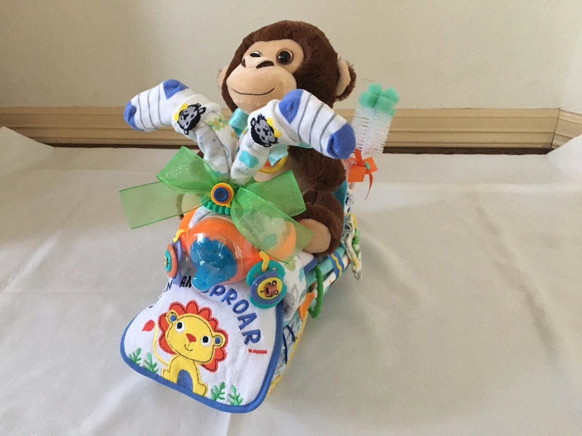 Diaper motorcycle baby shower cheap gift