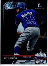 2017 Bowman Chrome Prospects #BCP100 Kevin Maitan Braves