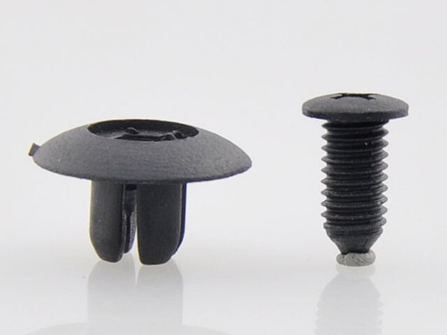 25/Pack Fix Toyota Wheel Panel Black Car Clips Manufacturer # 90467-07044 6mm - Picture 3 of 3