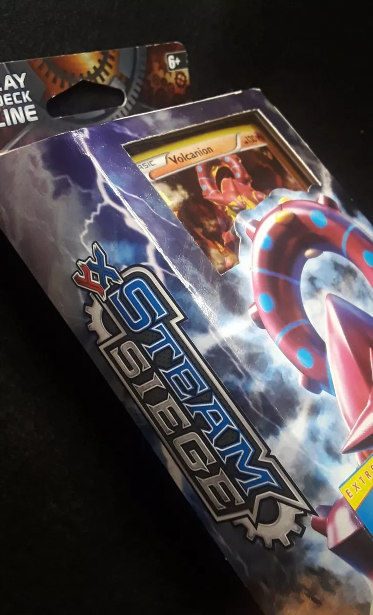 Deck Volcanion EX – Fogo e Água, juntos!