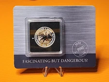 2022 Funnel-Web Spider Venomous And Poisonous  Special 3D-Effect Colored OGP COA