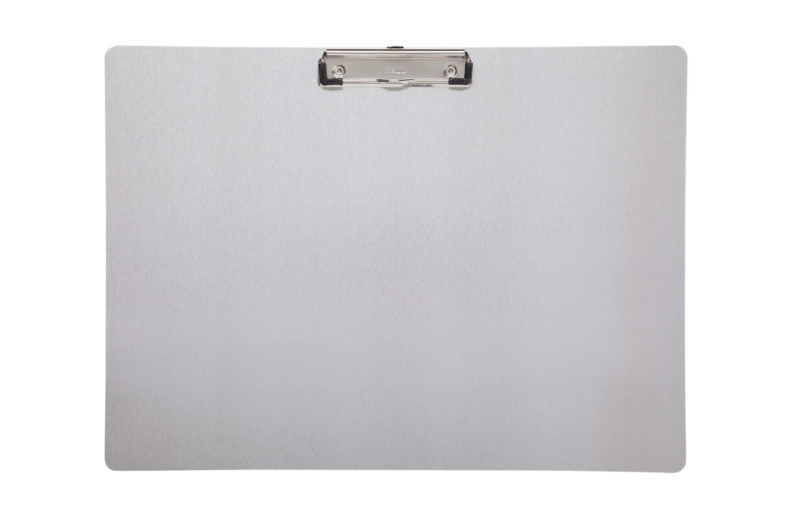 Maul Clipboard, Din A3 Landscape, Anodized Aluminium, 8 mm Clamping Width, 1 mm