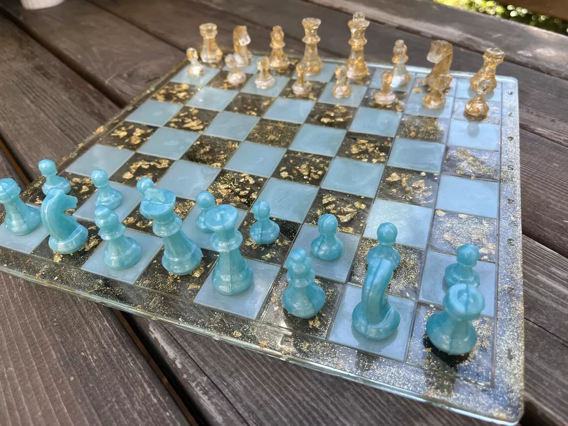 Chess Board Resin