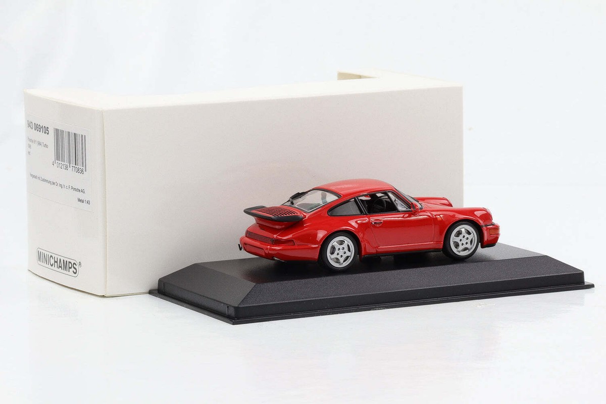 MINICHAMPS製 Porsche 911 turbo (964) 1/8 MINICHAMPS PORSCHE 911 (964) Turbo S 1992 AMETHYST