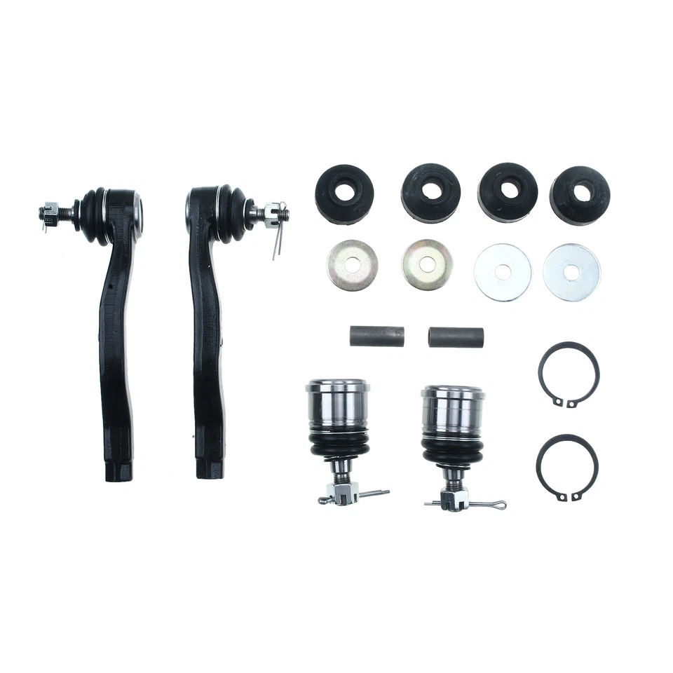 6x Soporte de puntal de extremo de varilla de amarre delantero/trasero para Honda Civic CRX 88-91 Acura Integra Foto 4 de 4