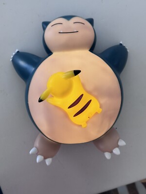 Pokémon Snorlax And Pikachu Led Lamp Light Gamestop No Cord