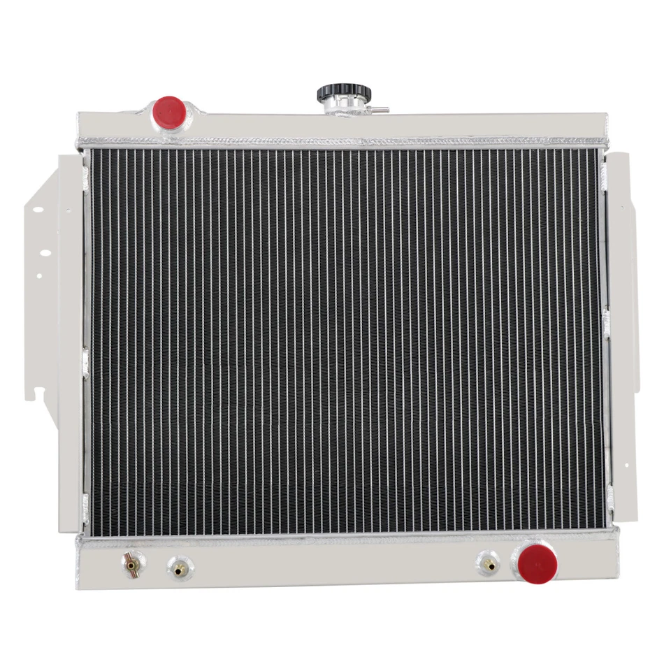FOR 1979-1993 1985 Dodge Ramcharger D/W 100 150 250 350 ALUMINUM 3 ROW RADIATOR Foto 4 de 4