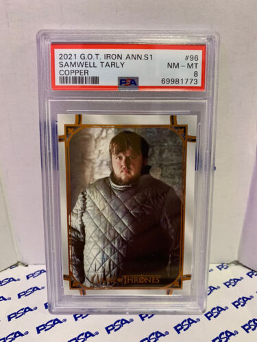 Graded Game of Thrones Card - 057/199 2021 Samwell Tarly Copper - PSA 8 - Picture 1 of 2