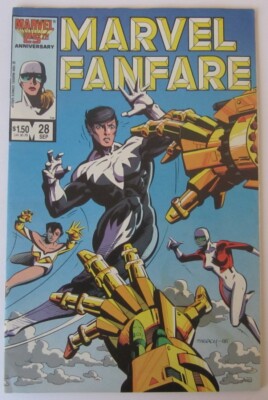 Marvel Fanfare Issue #28 (Marvel Comics 1986) Northstar Alpha Flight