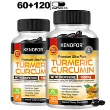 Turmeric Curcumin Capsules-Support Brain joints health,Strengthens immune system