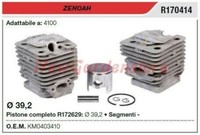Zylinder Kolben Segmente Zenoah KettensäGe 4100 R170414