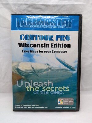 Lakemaster Contour Pro Wisconsin Unleash The Secrets Of The Deep Software