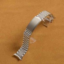 18 19 20mm Stainless Steel Watch Band Strap For Omega Bracelet Silver Gold