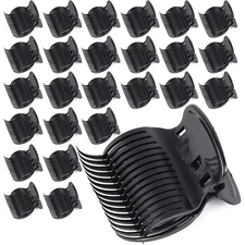 24 Hot Roller Clips for Hair Curler Claw Clip Replacement Hair Section Styling f