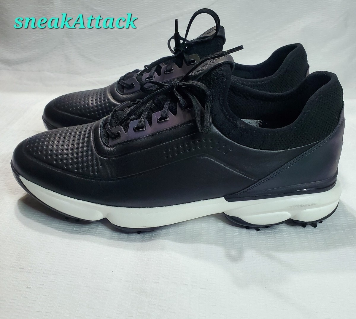 Johnston & Murphy XC4 GT4 Luxe U-Throat golf shoes sz 11 