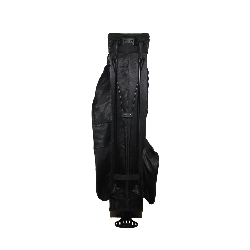 NOVO 2022 RJ Sports Flash 7" 4 vias bolsa de suporte de golfe superior preta - Imagem 4 de 4