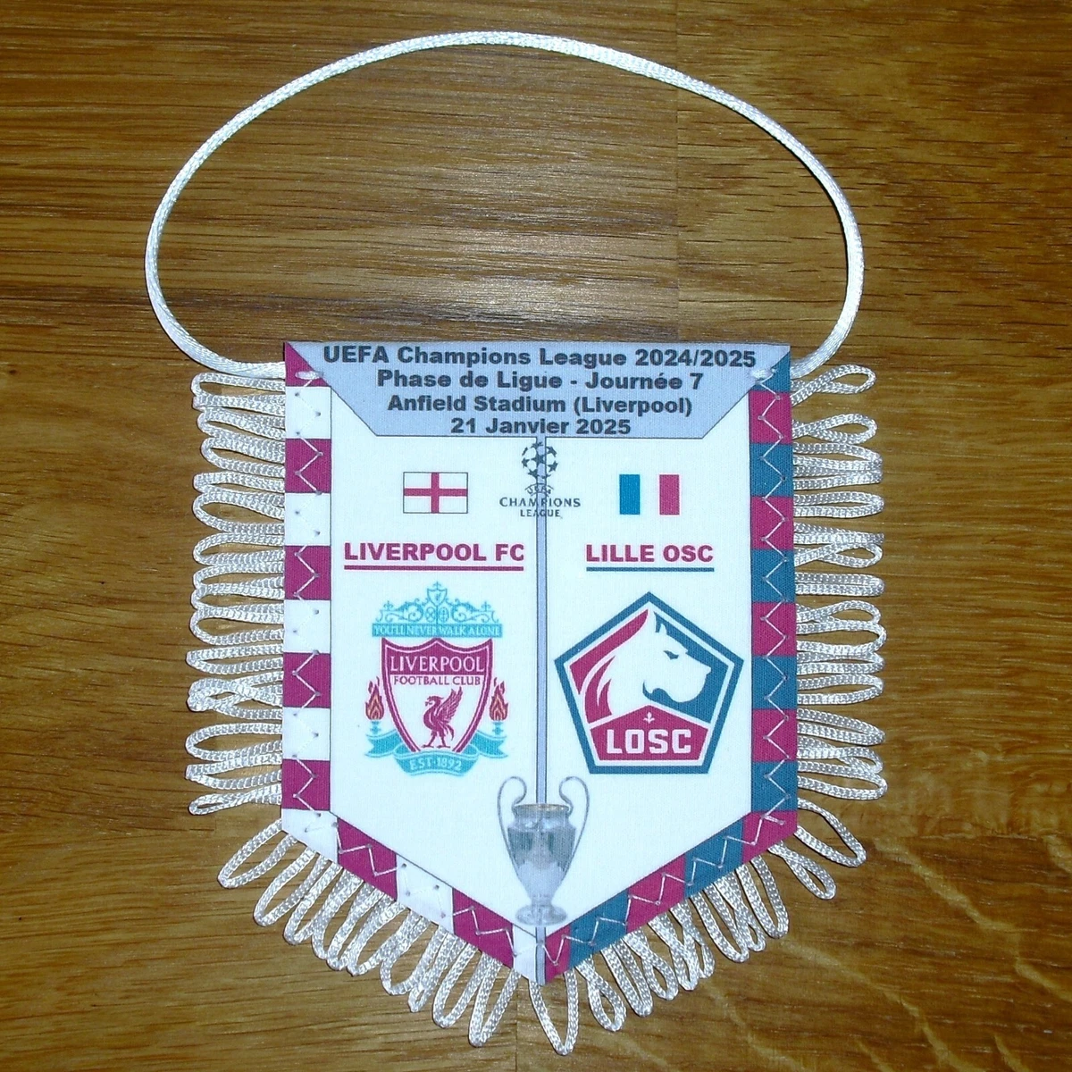 Fanion Vintage Stade Quimper - Pennant Football Rétro, Souvenir Club