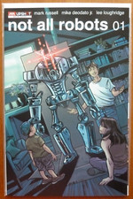 NOT ALL ROBOTS #1 GALAXYCON VARIANT..RUSSELL/DEODATO JR..AWA 2021 1ST PRINT.NM