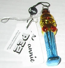 Kat + Annie Mini Chick PEZ Christmas Ornament ~ 1.5 x 1.5 x 3.5 inches