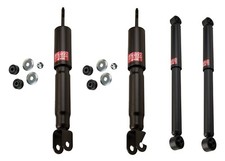 Front Rear Kyb Excel-g Shock Absorbers Kit For Chevy Gmc Sierra 1500 4wd Awd