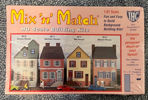 De colección IHC #3610 Mix n Match HO SOUSA HOUSE Fondo Construcción Perfil Poco Profundo Kit | Zustand: New