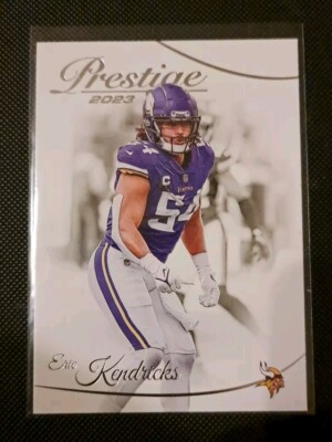 Panini Prestige Football 2023 Eric Kendricks Vikings #191 NFL Trading Card