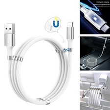 Magnetic USB Charger Cable Data Cord for iPhone 14 13 12 11 Pro Max 8 XS SE iPad